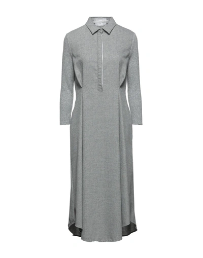 Fabiana Filippi Midi Dresses In Grey