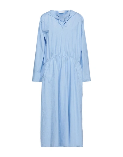 Aeron Long Dresses In Blue