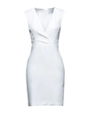 Atos Lombardini Short Dresses In White