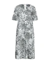 Gran Sasso Midi Dresses In Grey