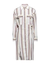 Isabel Marant Étoile Midi Dresses In White
