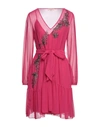 Twinset Short Dresses In Pink