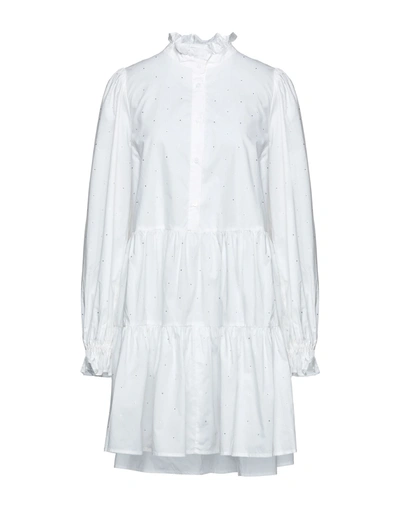 Essentiel Antwerp Short Dresses In White