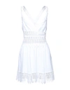 Charo Ruiz Short Dresses In White