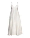 Jacquemus Long Dresses In White