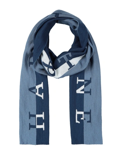 Harmont & Blaine Scarves In Pastel Blue