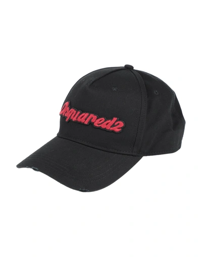 Dsquared2 Hats In Black