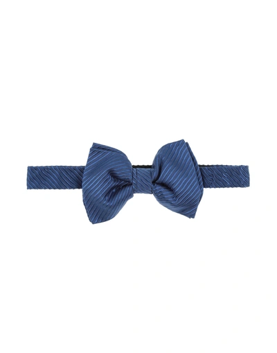Tom Ford Kids' Ties & Bow Ties In Dark Blue