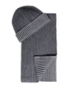 8 By Yoox Accessories Sets In Grey