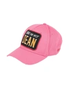 Dsquared2 Hats In Fuchsia