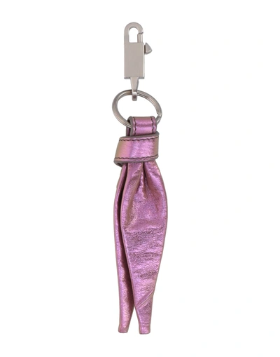 Rick Owens Key Rings In Light Purple