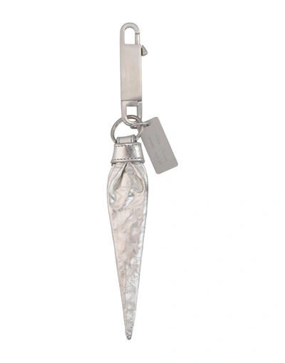 Rick Owens Key Rings In Silver