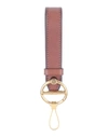 DUNHILL DUNHILL MAN KEY RING BROWN SIZE - SOFT LEATHER, METAL,46761862AI 1