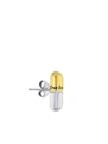 True Rocks Pill Stud Earring In Silver