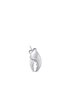 True Rocks Crab Claw Stud Earring In Silver