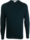 JOHN SMEDLEY FINE-KNIT WOOL JUMPER