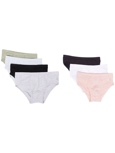 Ron Dorff Y-front Stretch Cotton Briefs In Grey