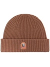 PARAJUMPERS LOGO-PATCH BEANIE