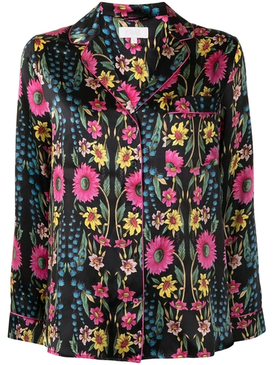 Yolke Floral-print Pyjama Set In Multicolour