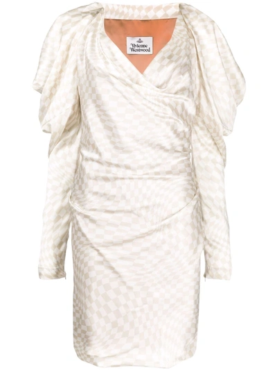 Vivienne Westwood Virginia Mini Dress In Neutrals