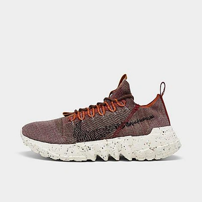 Nike Space Hippie 01 Sneakers In Redstone/sequoia/black/desert Orange