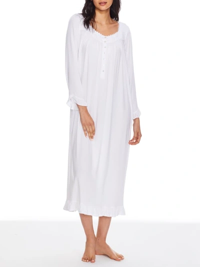 Eileen West Modal Waltz Nightgown In White