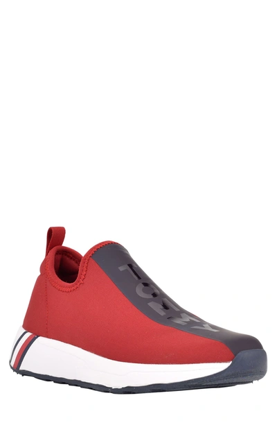 Tommy Hilfiger Arizel Slip-on Sneaker In Red Multi