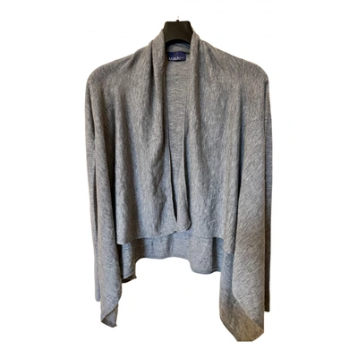 Pre-owned Stefanel Cashmere Cardigan In Grey