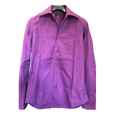 Pre-owned Dsquared2 Shirt In Purple