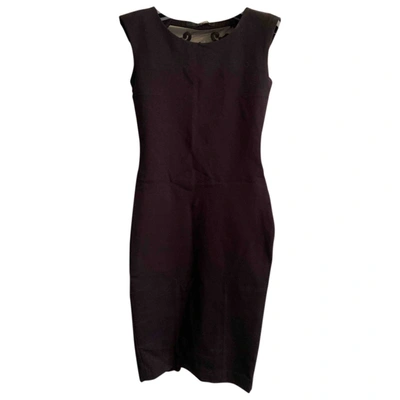 Pre-owned Guess Mid-length Dress In Black