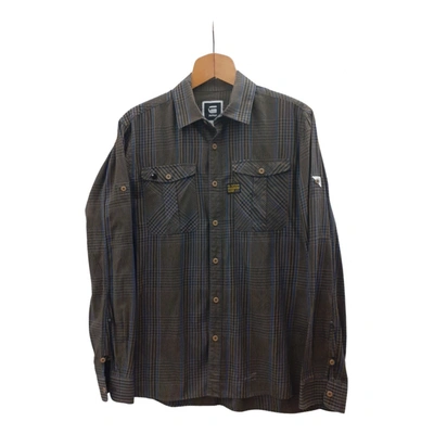 Pre-owned G-star Raw Shirt In Brown