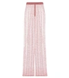 BURBERRY EMBROIDERED TULLE SKIRT,P00220643