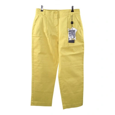 Pre-owned Max Mara Jeans In Yellow