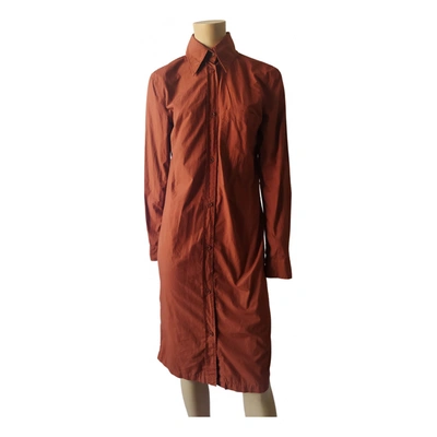 Pre-owned Jean Paul Gaultier Maxi Dress In Brown