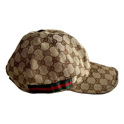 Pre-owned Gucci Cloth Cap In Multicolour