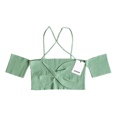 Pre-owned Jacquemus L'amour Top In Green