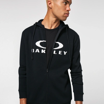 Oakley Bark Fz Hoodie 2.0 In Black,white