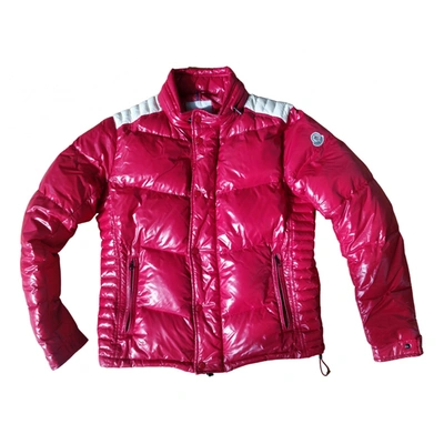 Pre-owned Moncler Classic Vest In Red