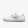 Nike Sb Nyjah Free 2 Skate Shoes In Summit White,pink Salt,lilac,coast