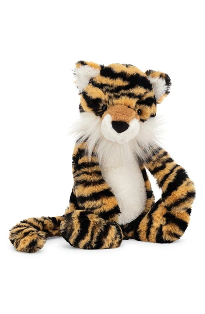 Jellycat Babies' Medium Bashful Tiger Stuffed Animal In Light Orange