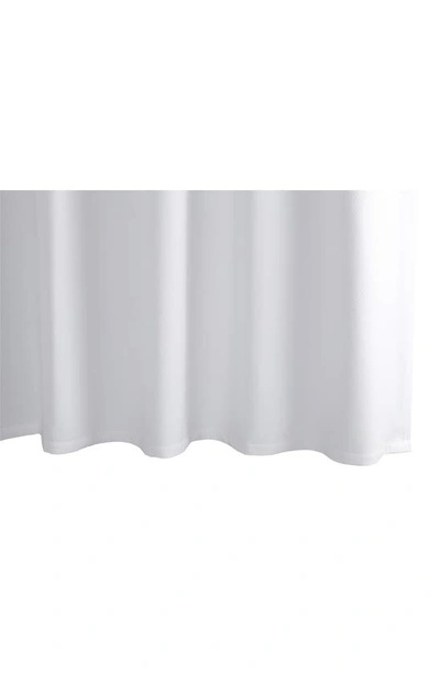 Matouk Diamond Pique Shower Curtain In White