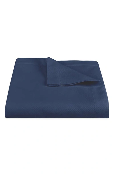 Matouk Elliot Coverlet, King In Navy