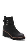 Blondo Dahlia Waterproof Bootie In Black Nubuck