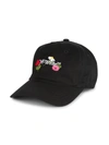OFF-WHITE KID'S FLOWER BASEBALL CAP,400014735014