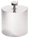 Anna New York Gemstone Ice Bucket In Silver/crystal