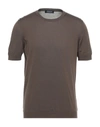 Drumohr Sweaters In Dark Brown