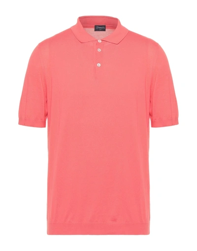 Drumohr Sweaters In Tomato Red