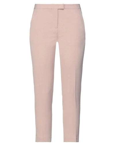 Merci .., Woman Pants Blush Size 4 Polyester, Elastane In Pink