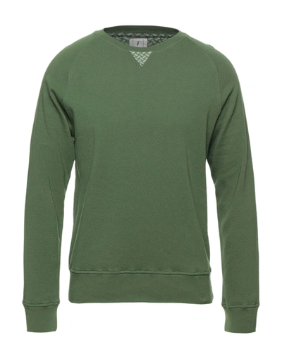 Drumohr Sweatshirts In Military Green