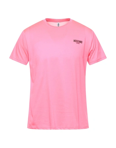 Moschino T-shirts In Fuchsia